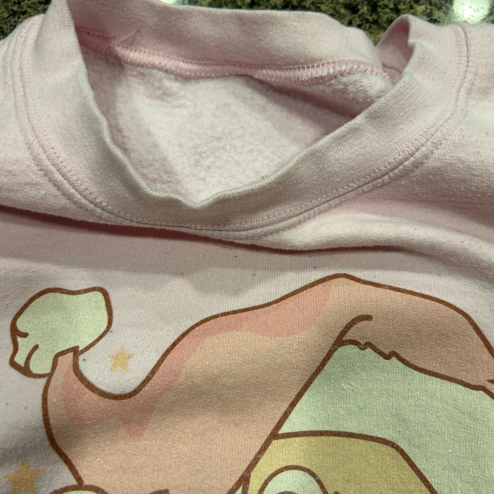 Women’s size large - Pink Santa Christmas sweater - Picture 3 of 5